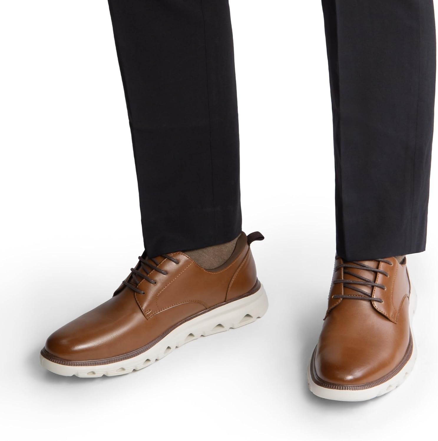 image:imageBruno Marc Mens Dress Sneakers Casual Lace up Oxford Formal ShoesBrown
