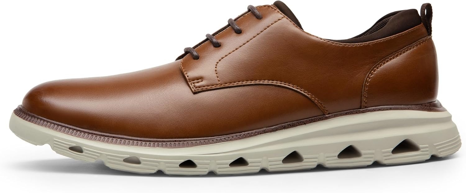 image:imageBruno Marc Mens Dress Sneakers Casual Lace up Oxford Formal ShoesBrown