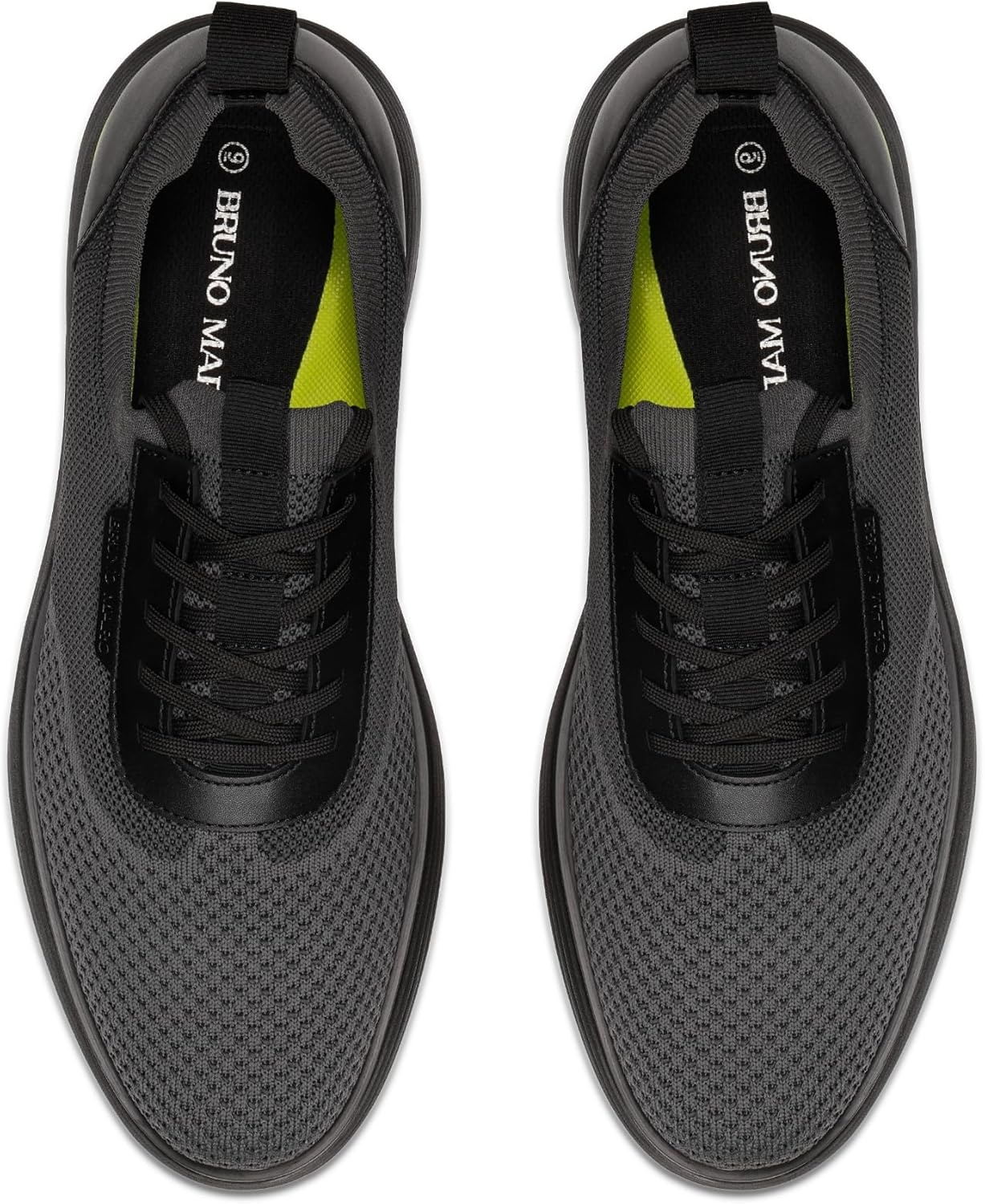 image:imageBruno Marc Mens Sbox2318m Oxford ShoesBlackNeon Green