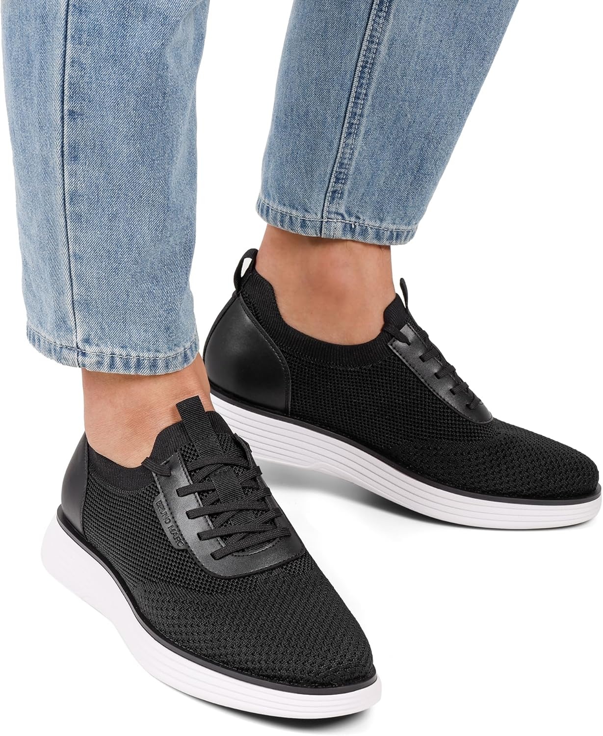 image:imageBruno Marc Mens Sbox2318m Oxford ShoesBlackWhite