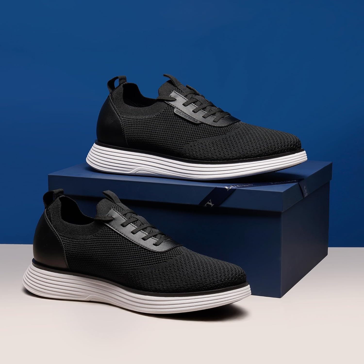 image:imageBruno Marc Mens Sbox2318m Oxford ShoesBlackWhite