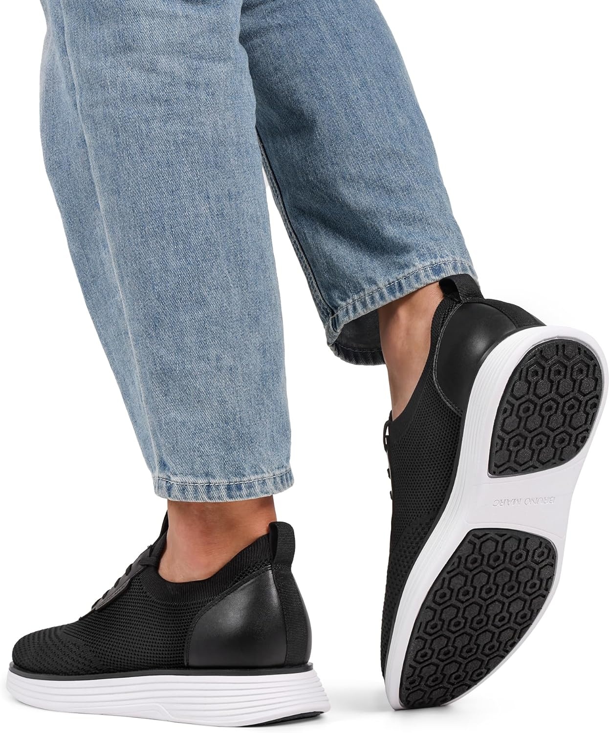 image:imageBruno Marc Mens Sbox2318m Oxford ShoesBlackWhite