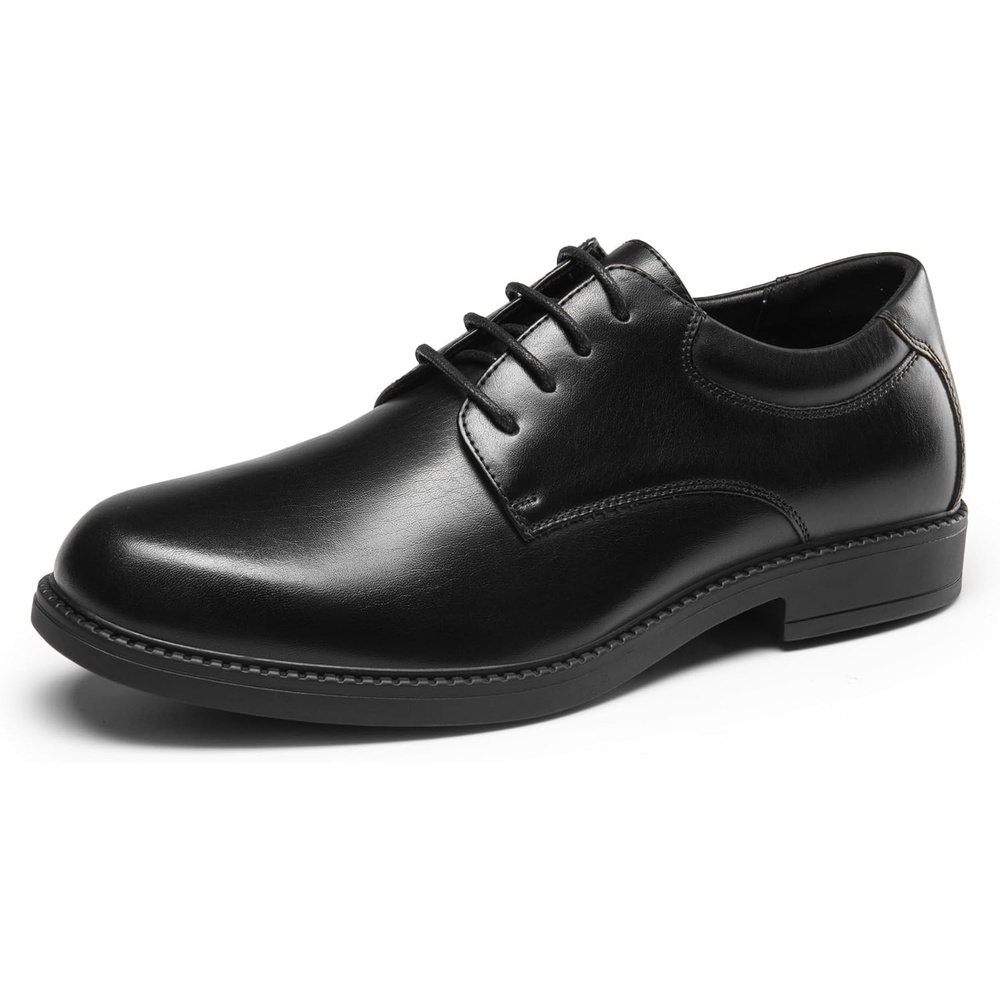 image:imageBruno Marc Mens Non Slip Work Shoes Restaurant Resistant Dress Derby ShoesAll Blackpu