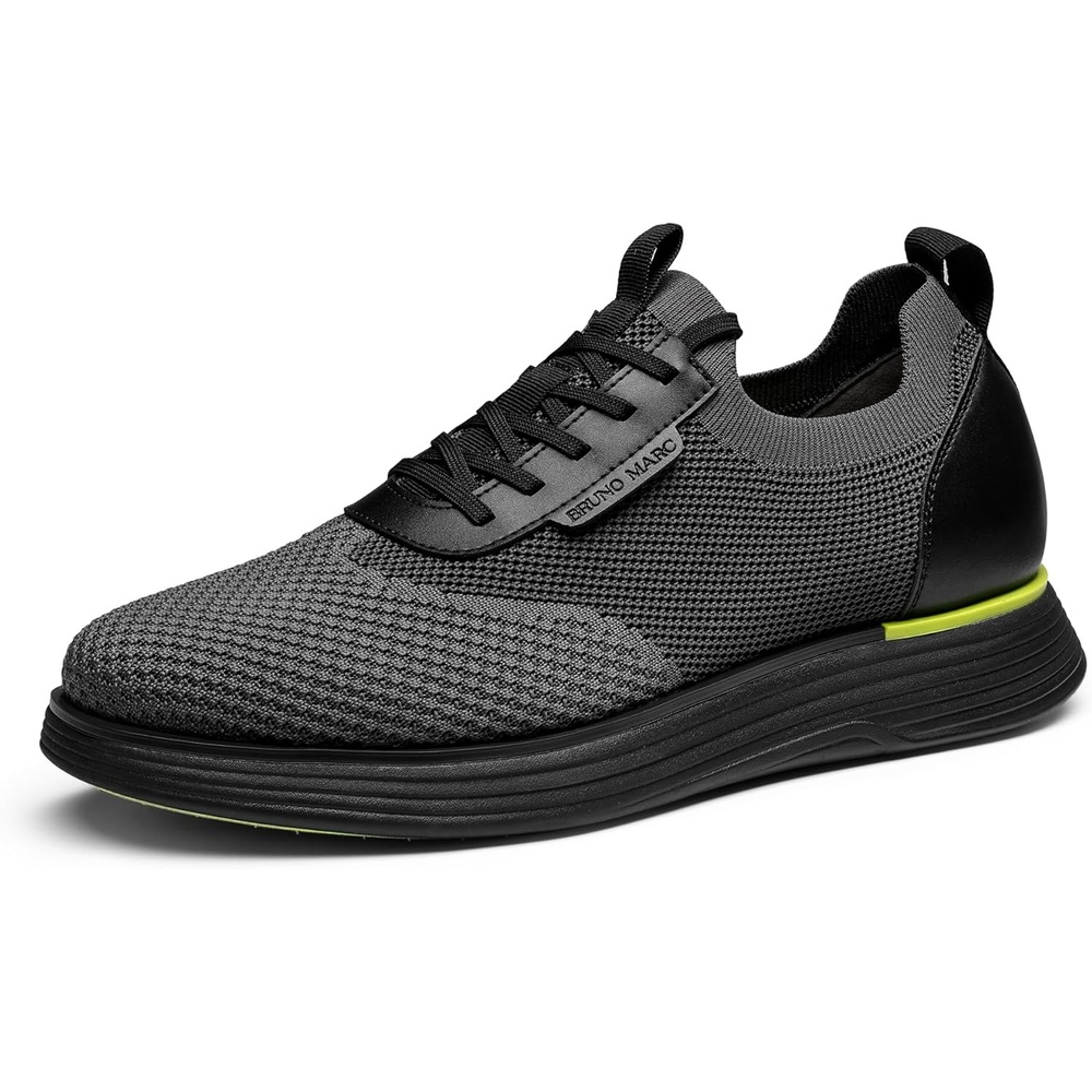 image:imageBruno Marc Mens Sbox2318m Oxford ShoesBlackNeon Green