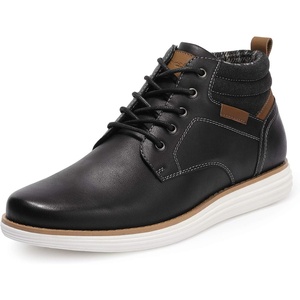 image:imageBruno Marc Mens Mid Top Chukka Sneaker Lace Up Dress BootBlack