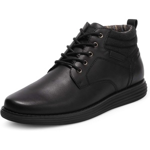 image:imageBruno Marc Mens Mid Top Chukka Sneaker Lace Up Dress BootBlack Monochrome