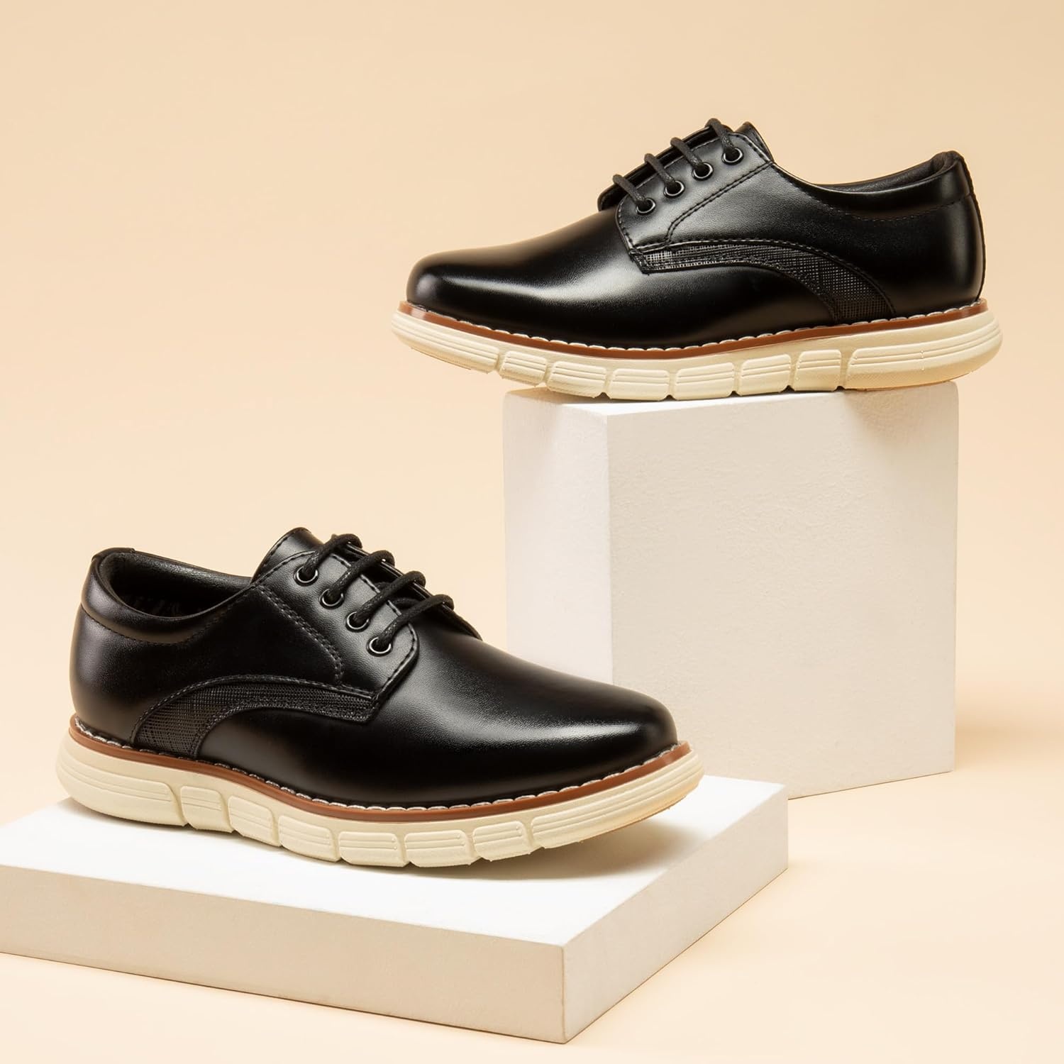 image:imageBruno Marc Boys Dress Sneakers Casual Oxford Formal ShoesBlack