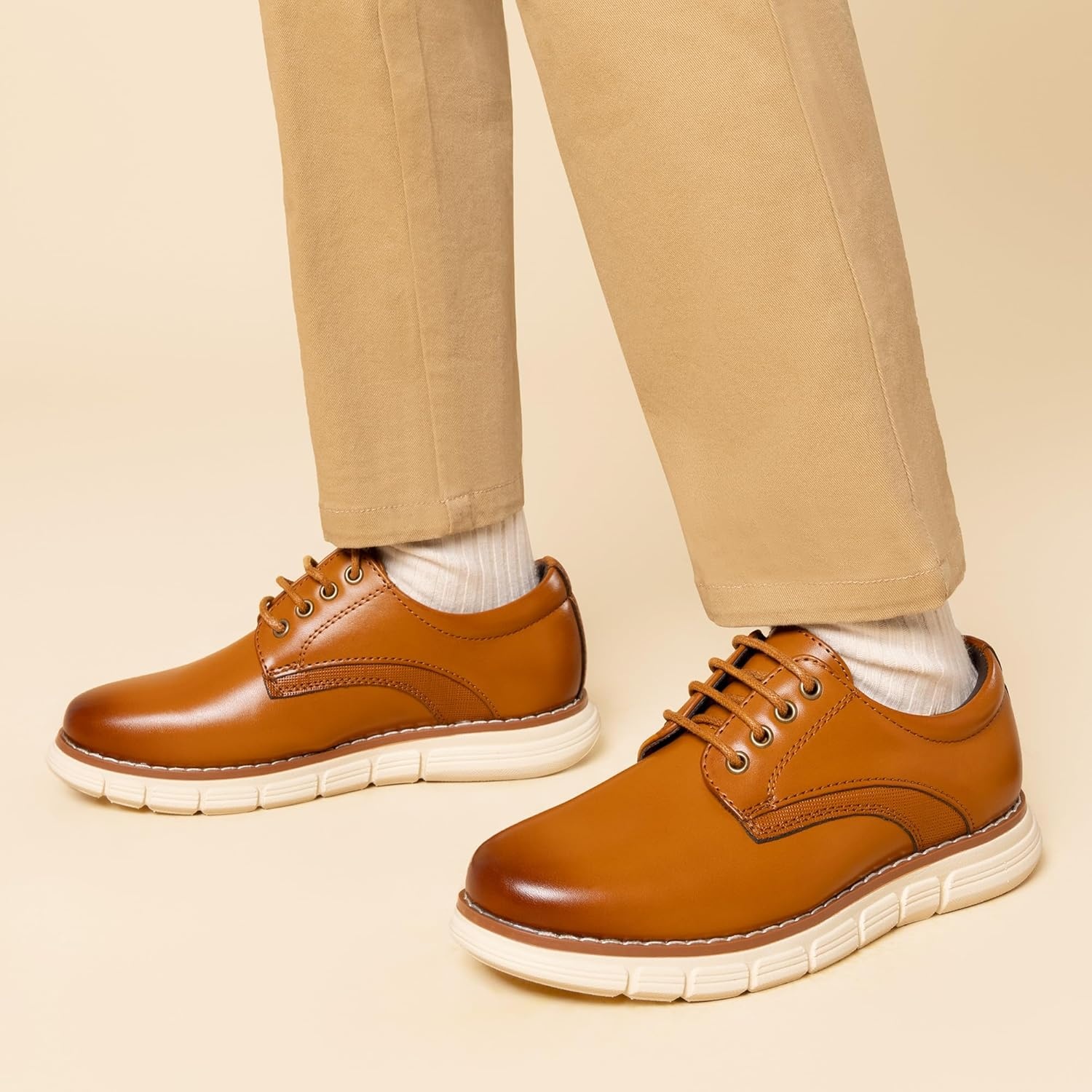 image:imageBruno Marc Boys Dress Sneakers Casual Oxford Formal ShoesBrown