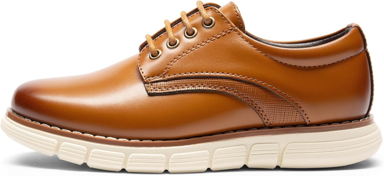 image:imageBruno Marc Boys Dress Sneakers Casual Oxford Formal ShoesBrown