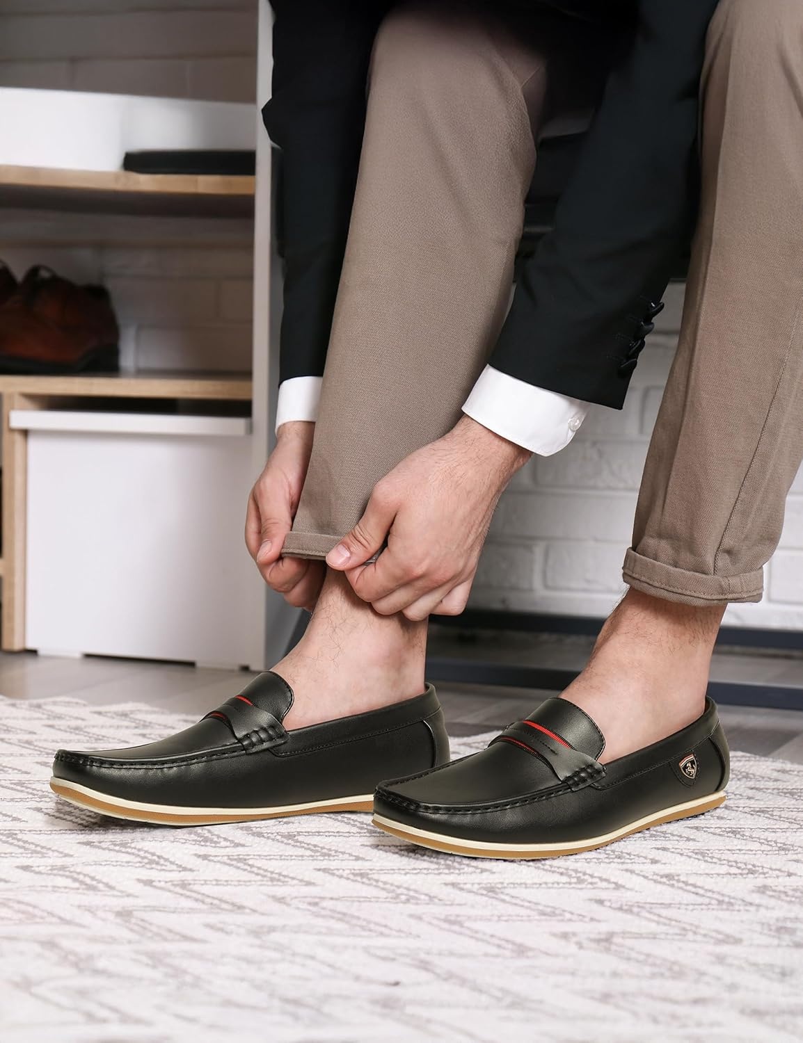 image:imageBruno Marc Mens Bush Driving Loafers Moccasins Shoes1black