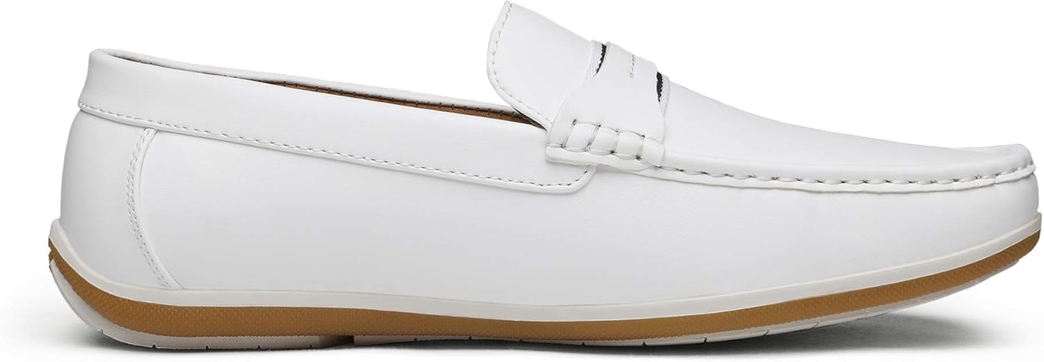 image:imageBruno Marc Mens Bush Driving Loafers Moccasins ShoesWhite