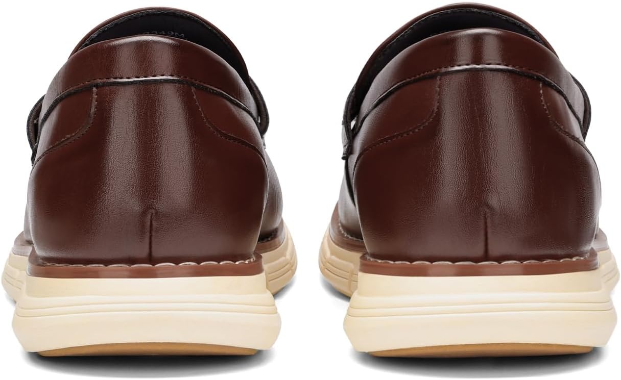 image:imageBruno Marc Mens Casual Dress Shoes Slipon Lightweight Penny Loafers EZFlex GlideBreezeDark Brown