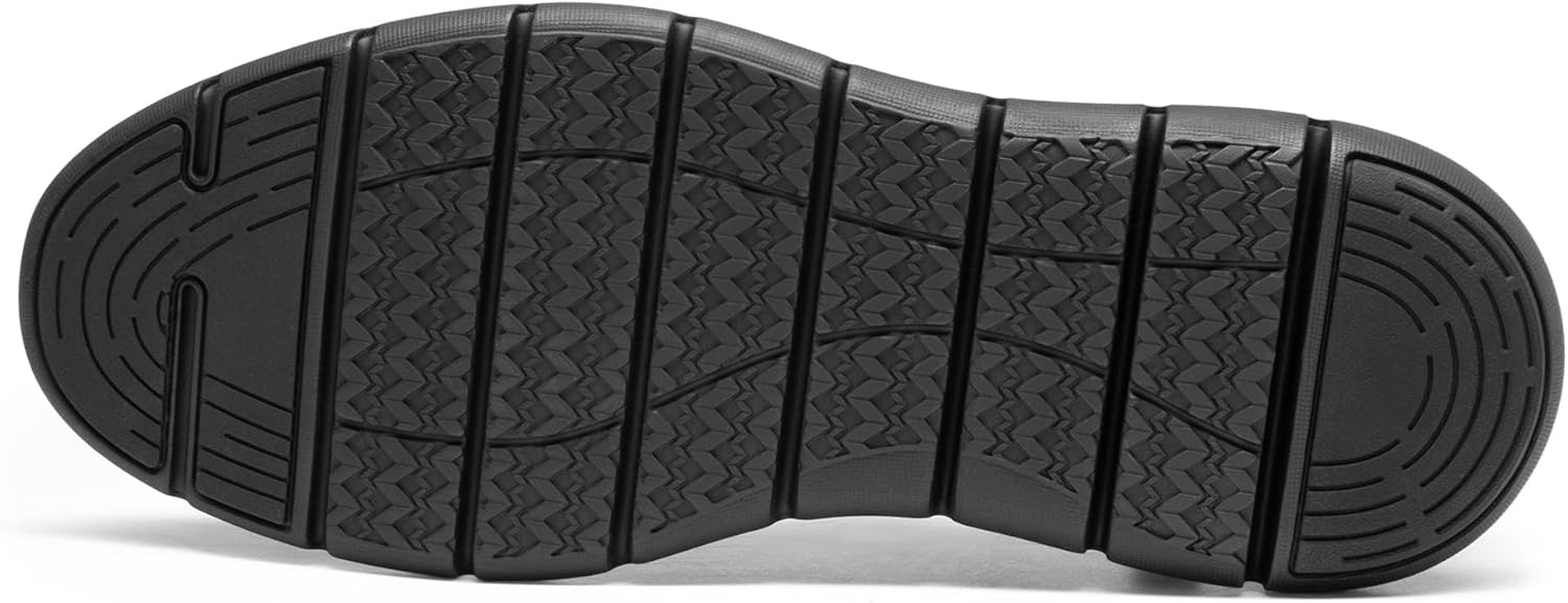 image:imageBruno Marc Mens Casual Dress Sneakers Formal Business Shoes AllDay Comfort Lightweight Cushioning Oxfords Crossflex CrestLiteAll Black