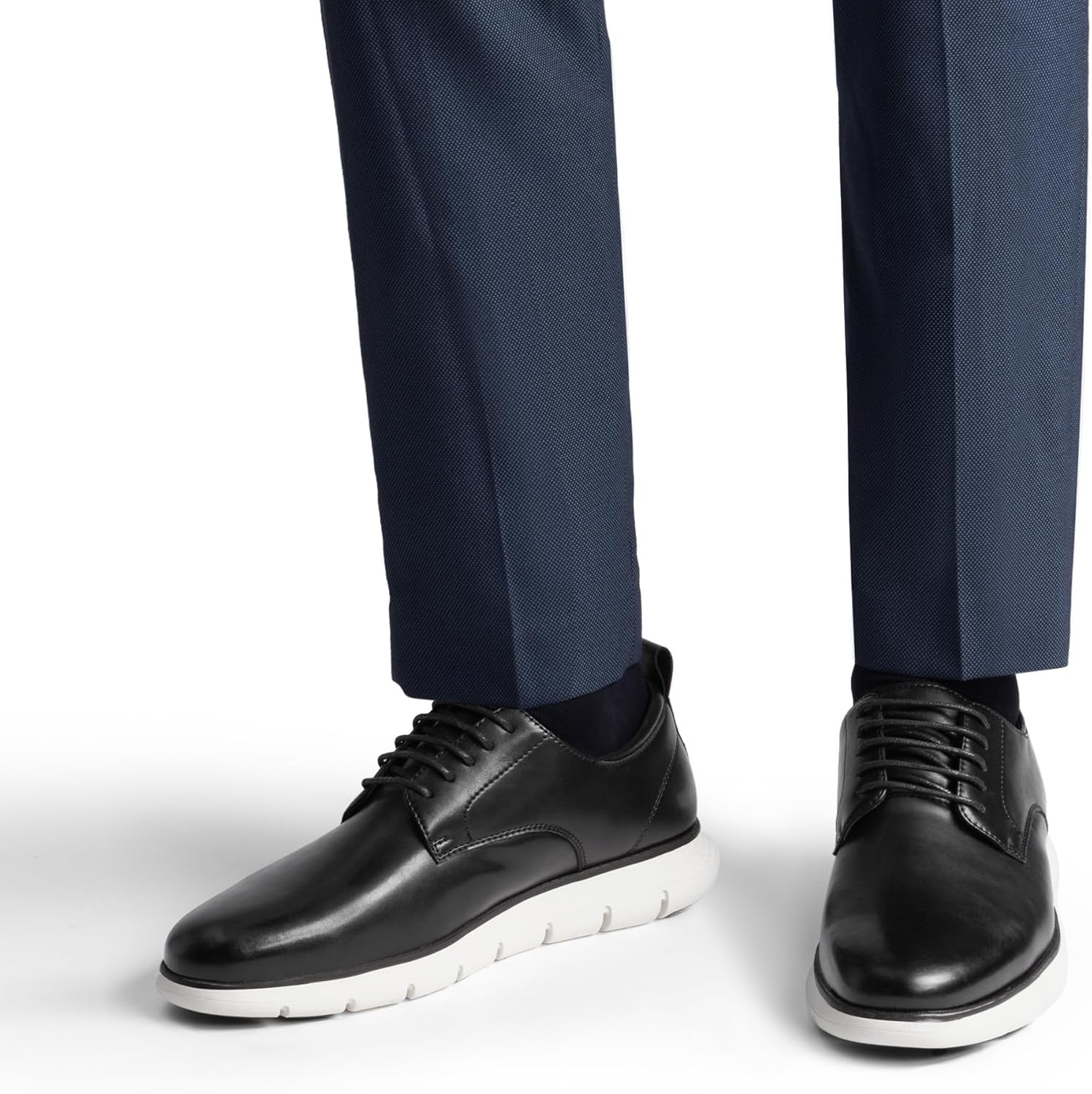 image:imageBruno Marc Mens Casual Dress Sneakers Formal Business Shoes AllDay Comfort Lightweight Cushioning Oxfords Crossflex CrestLiteBlack