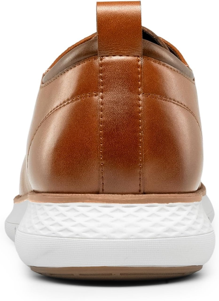 image:imageBruno Marc Mens Casual Dress Sneakers Formal Business Shoes AllDay Comfort Lightweight Cushioning Oxfords Crossflex CrestLiteBrown