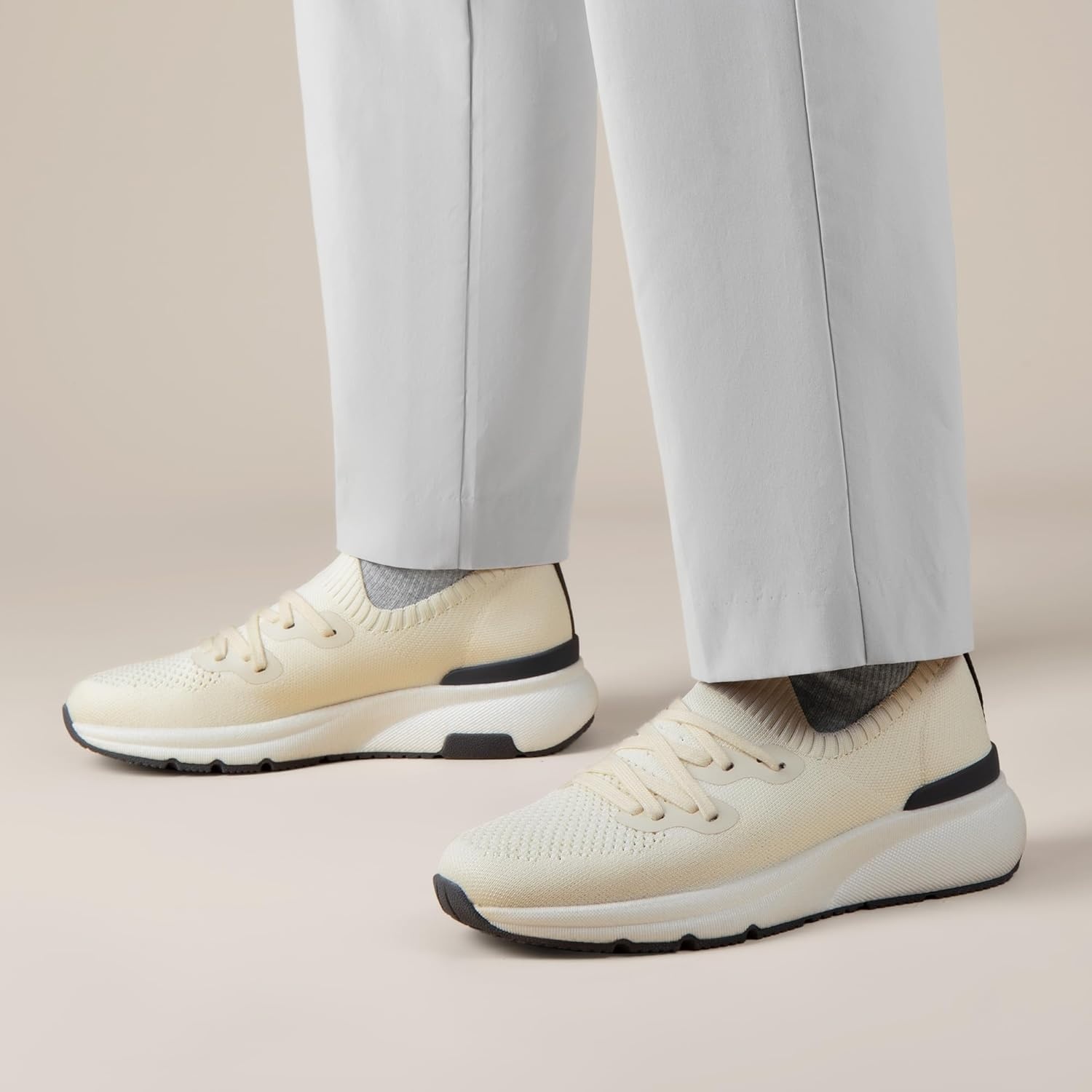 image:imageBruno Marc Mens Casual Sneakers Slip On Breathable Walking Shoes EZFlex BreezeStepepOffwhite