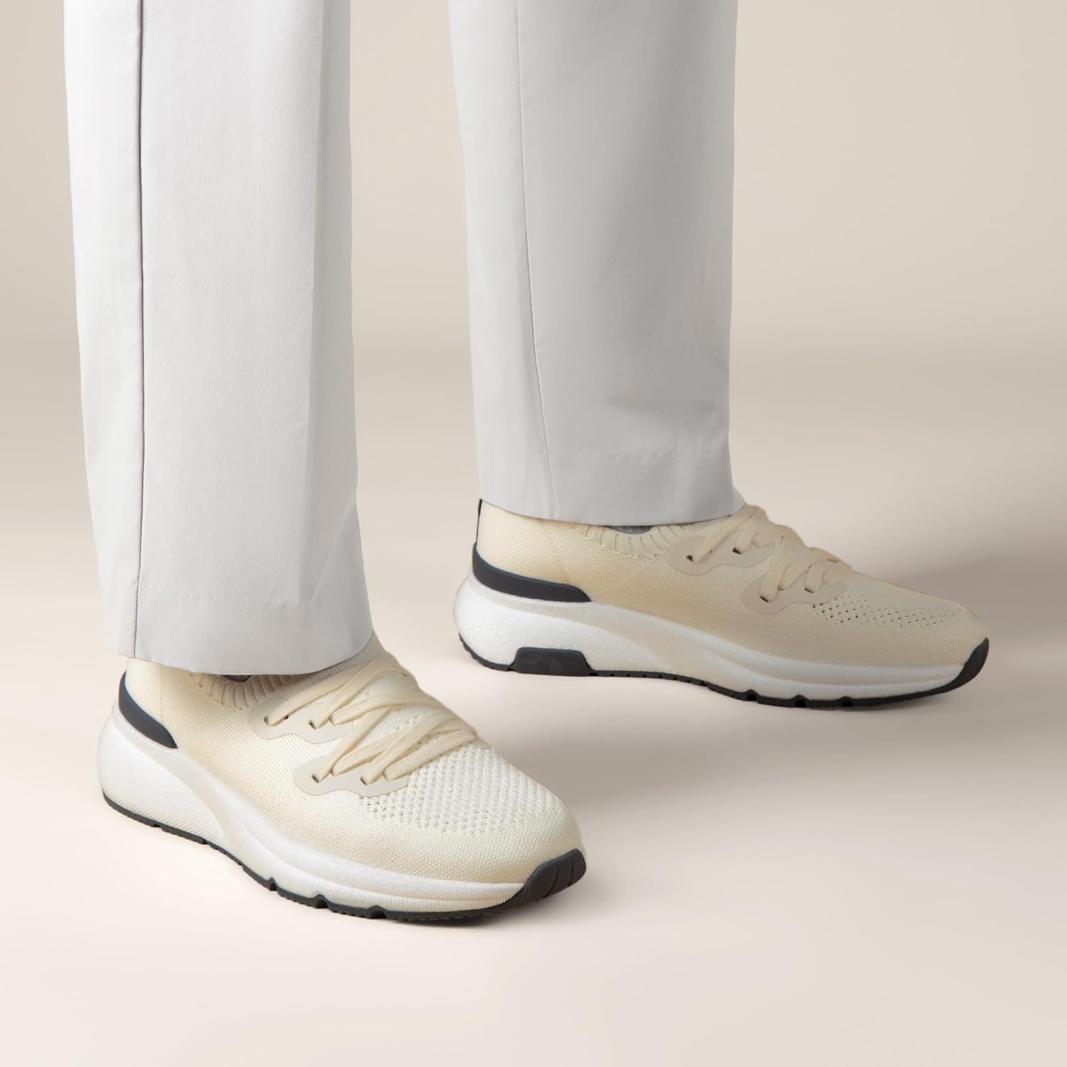 image:imageBruno Marc Mens Casual Sneakers Slip On Breathable Walking Shoes EZFlex BreezeStepepOffwhite