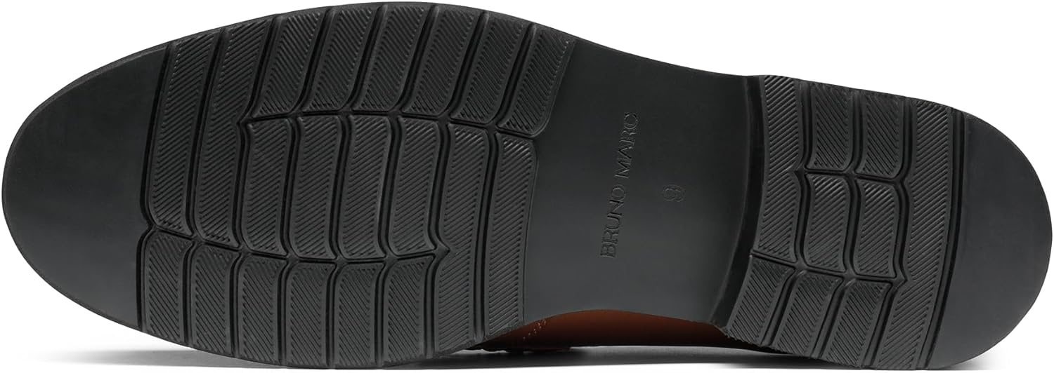 image:imageBruno Marc Mens Dress Slipon Penny Loafers Business Formal ShoesBrown