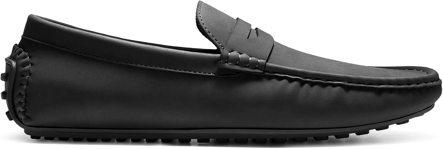 image:imageBruno Marc Mens Slipon Penny Loafer Suede Driving ShoesBlack
