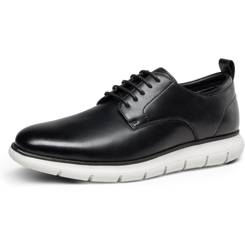 image:imageBruno Marc Mens Casual Dress Sneakers Formal Business Shoes AllDay Comfort Lightweight Cushioning Oxfords Crossflex CrestLiteBlack
