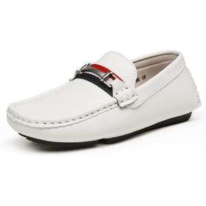 image:imageBruno Marc Boys Loafer SlipOn Dress Shoes Comfortable Classic Formal Casual Shoes for KidsWhite
