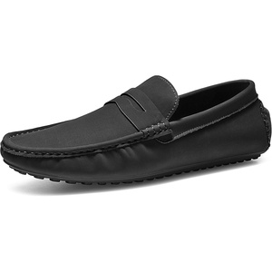 image:imageBruno Marc Mens Slipon Penny Loafer Suede Driving ShoesBlack