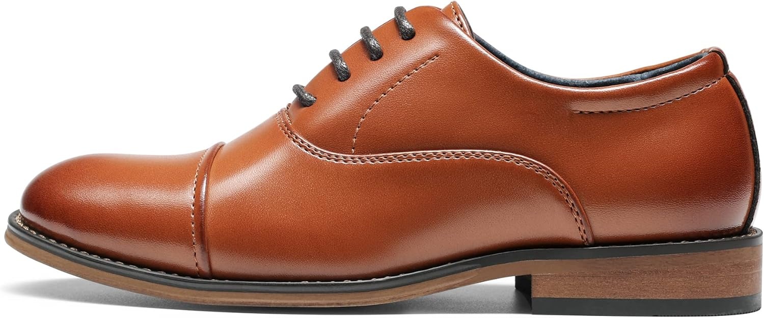 image:imageBruno Marc Boys Classic Oxfords Dress ShoesBrown
