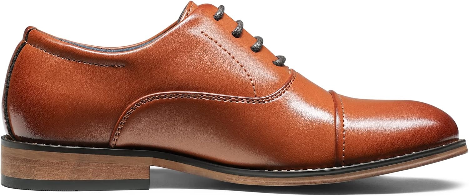 image:imageBruno Marc Boys Classic Oxfords Dress ShoesBrown