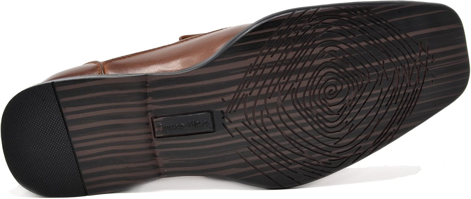 image:imageBruno Marc Mens Classic SquareToe Slipon LoafersBrown