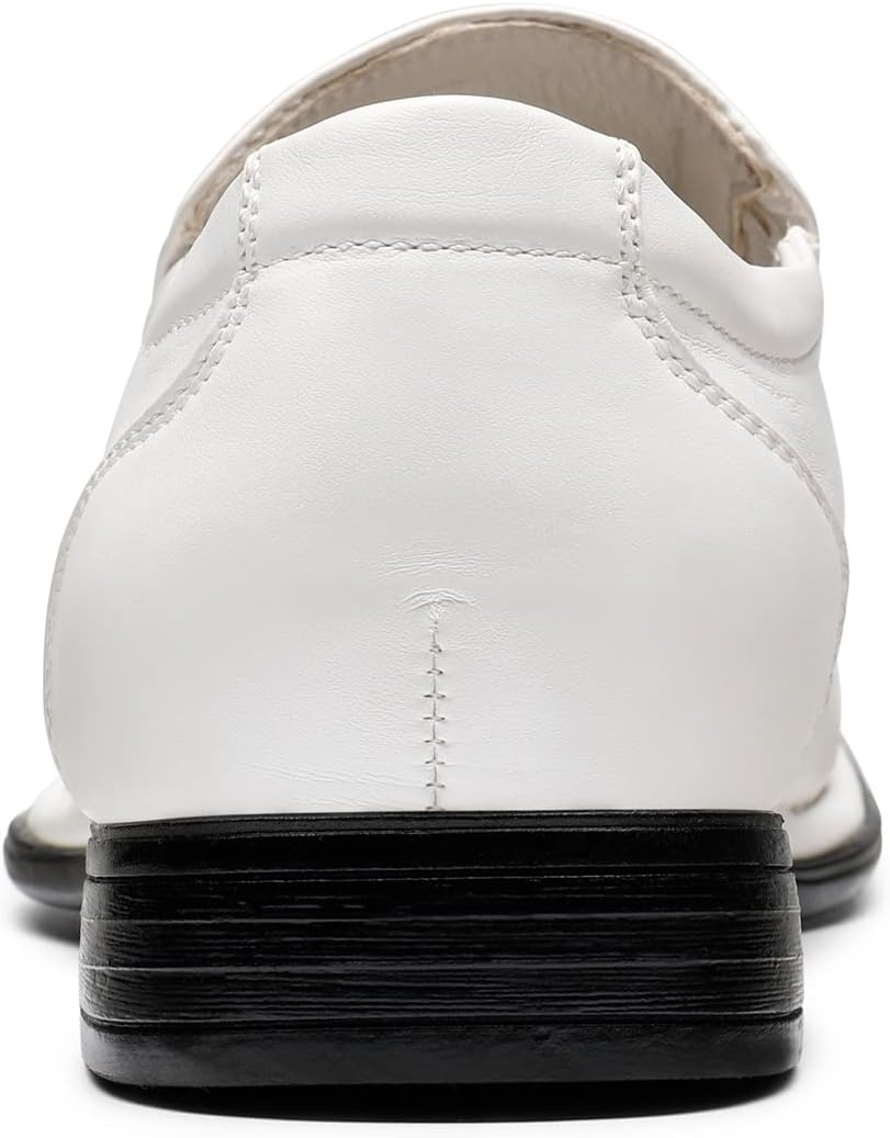 image:imageBruno Marc Mens Classic SquareToe Slipon LoafersWhite