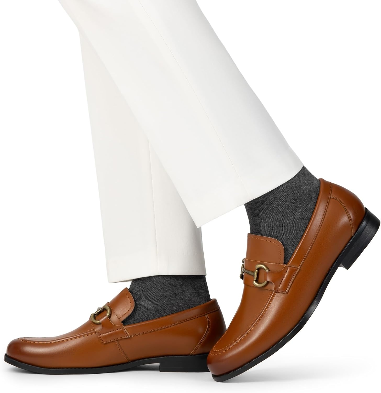 image:imageBruno Marc Mens Dress Loafers Slipon Formal ShoesBrown