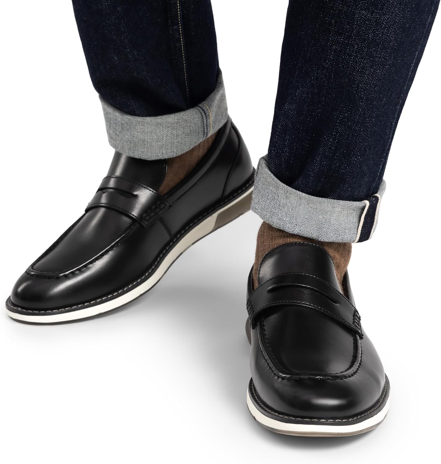 image:imageBruno Marc Mens Dress Penny Loafer Slipon ShoesBlack