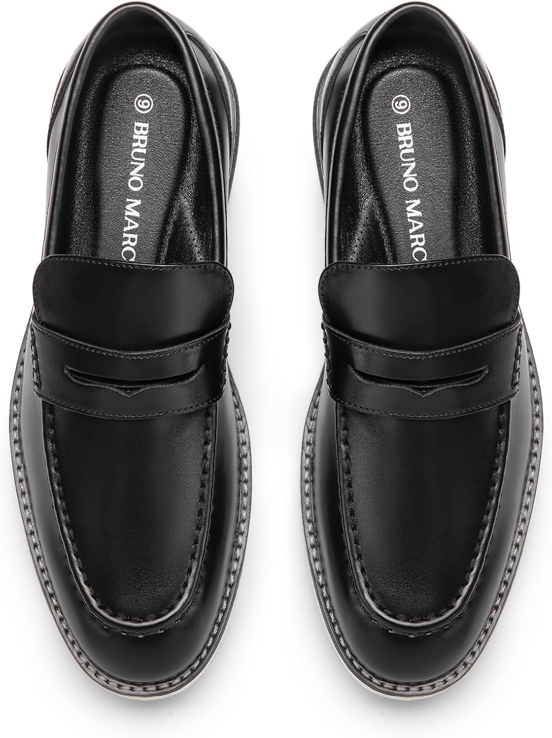image:imageBruno Marc Mens Dress Penny Loafer Slipon ShoesBlack