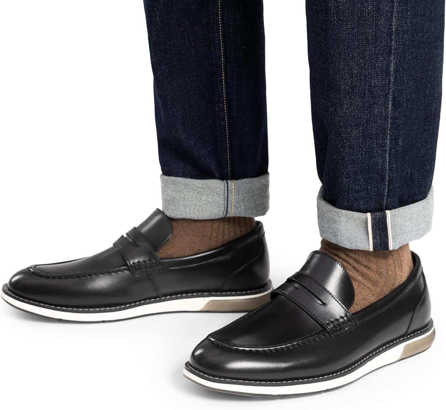 image:imageBruno Marc Mens Dress Penny Loafer Slipon ShoesBlack