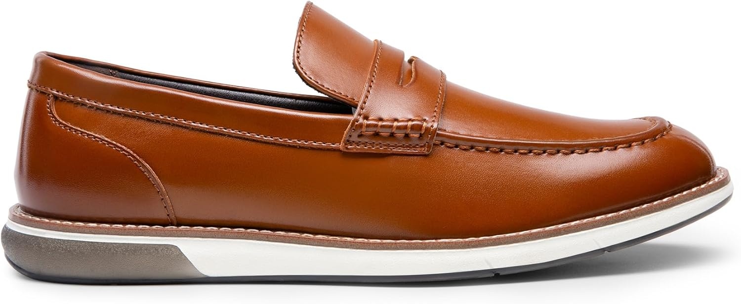 image:imageBruno Marc Mens Dress Penny Loafer Slipon ShoesBrown