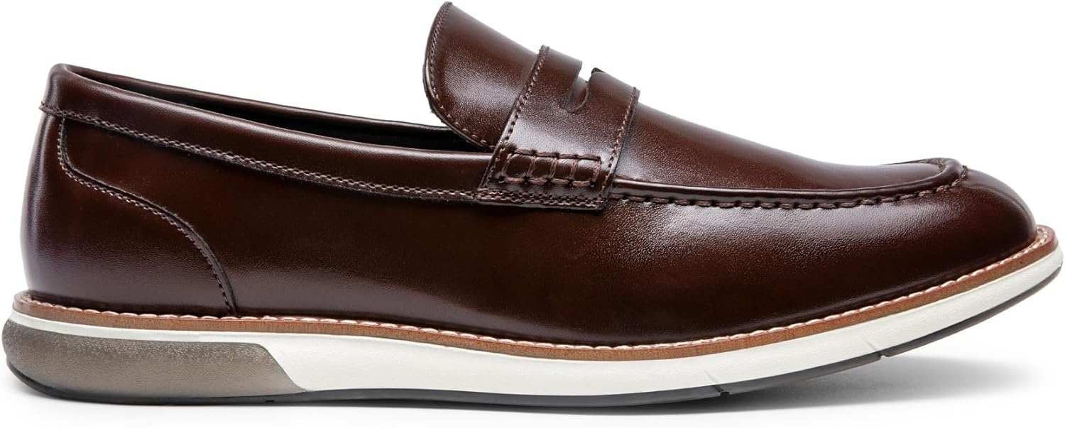 image:imageBruno Marc Mens Dress Penny Loafer Slipon ShoesDark Brown