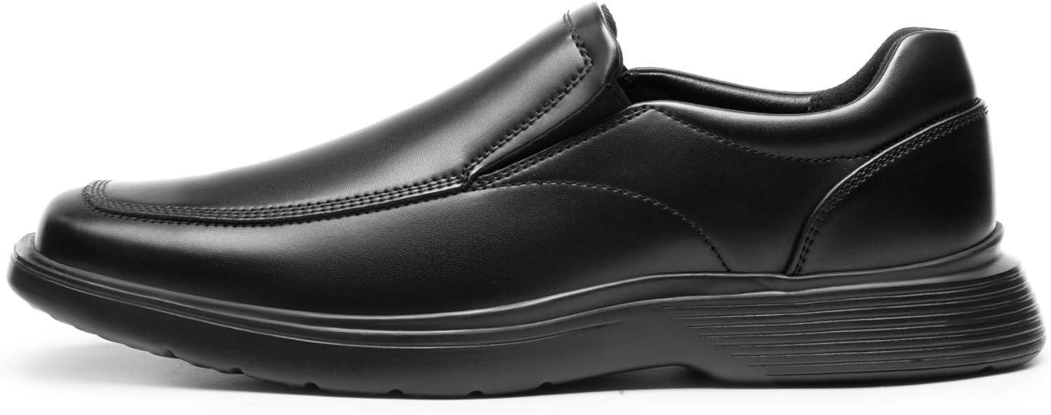 image:imageBruno Marc Mens Dress Shoes Slip On Comfortable Loafers Business Casual ShoesBlack