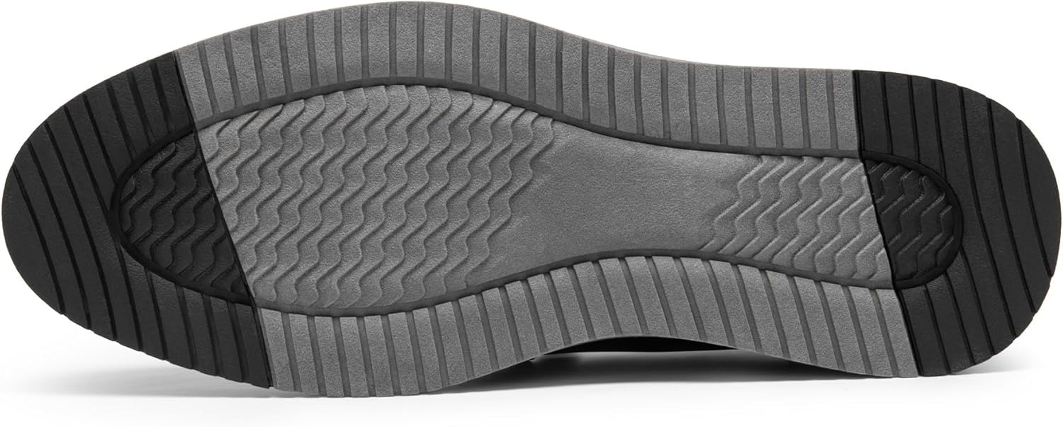 image:imageBruno Marc Mens Dress Slipon Classic Loafers Formal ShoesBlackGrey