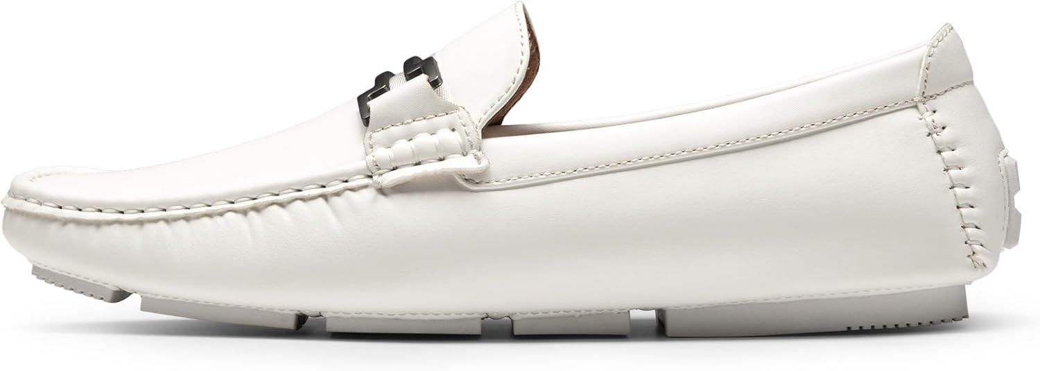 image:imageBruno Marc Mens Driving Penny Loafers Casual Slipon Moccasins ShoesWhite