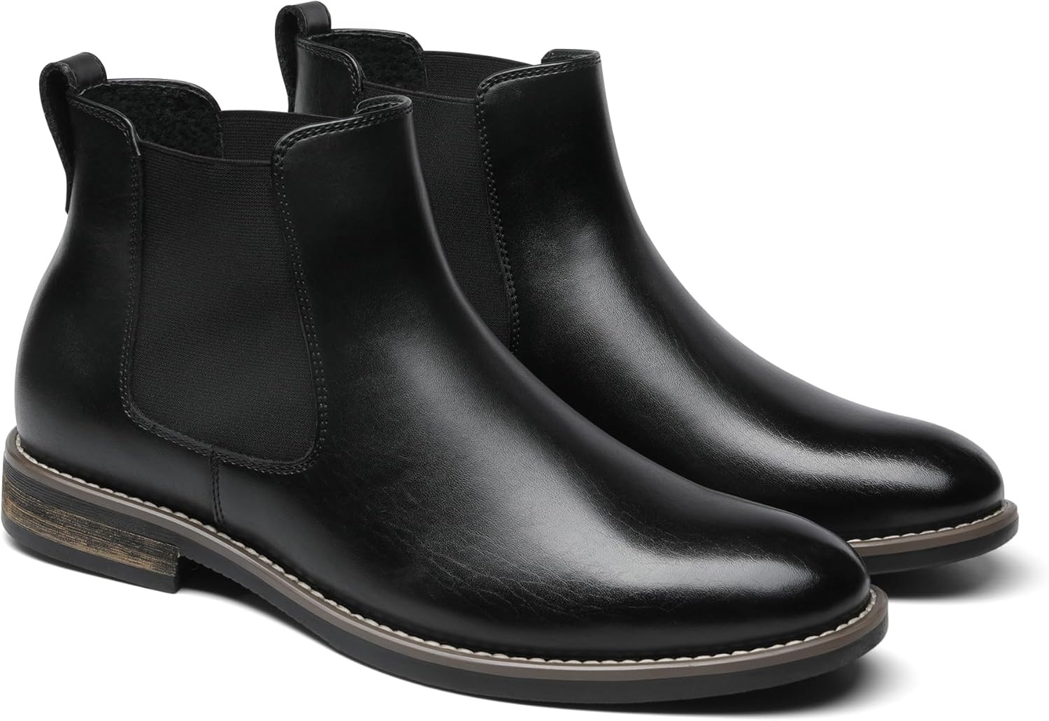 image:imageBruno Marc Mens Suede Leather Chelsea Ankle Boots1black