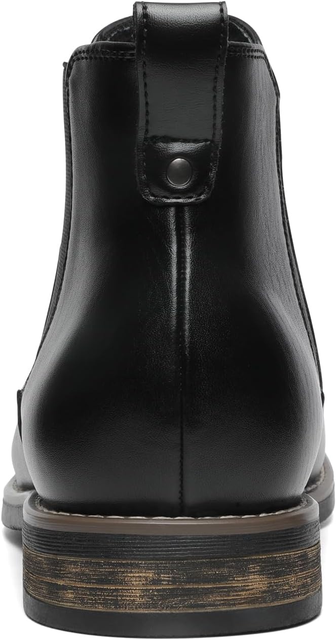 image:imageBruno Marc Mens Suede Leather Chelsea Ankle Boots1black