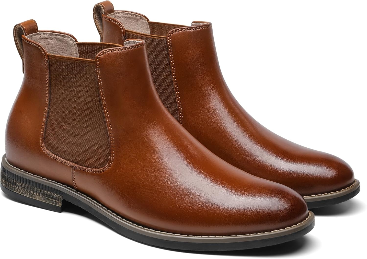 image:imageBruno Marc Mens Suede Leather Chelsea Ankle Boots1brown