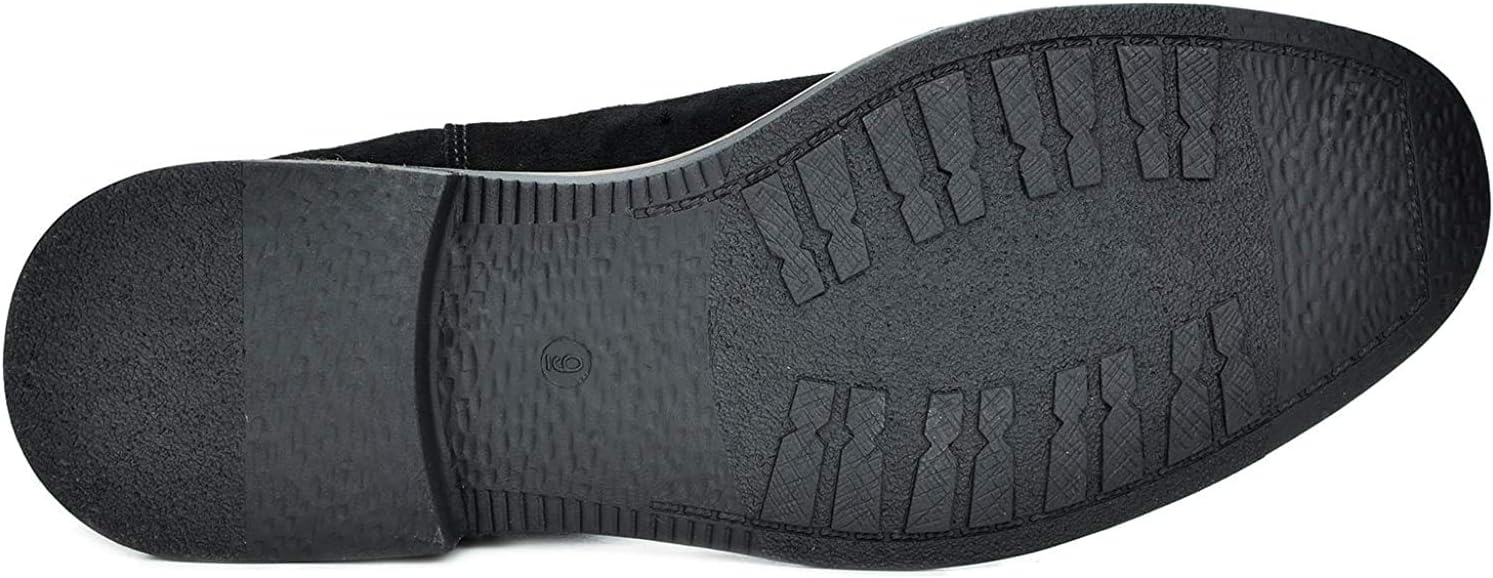 image:imageBruno Marc Mens Suede Leather Chelsea Ankle BootsBlack