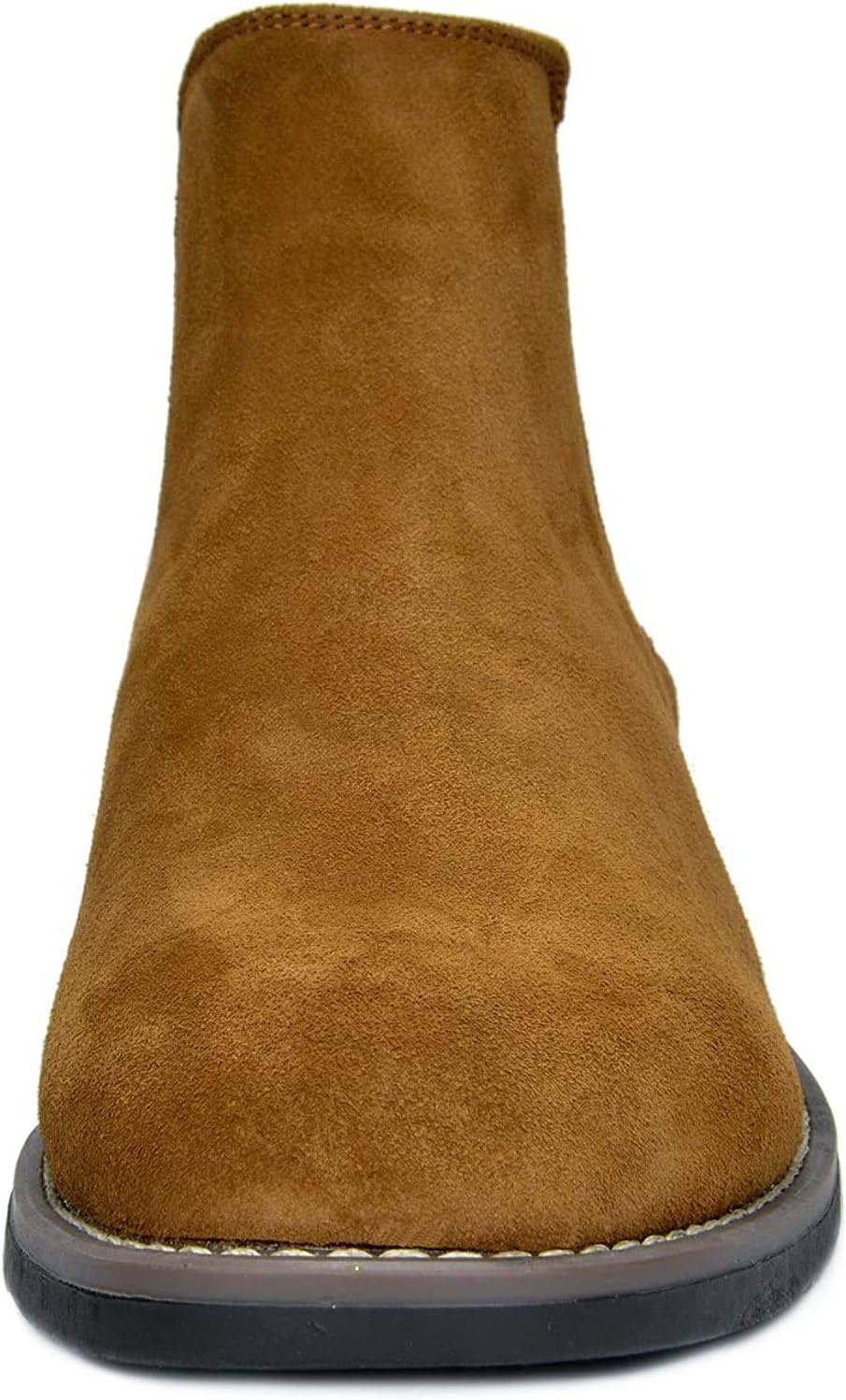 image:imageBruno Marc Mens Suede Leather Chelsea Ankle BootsCamel