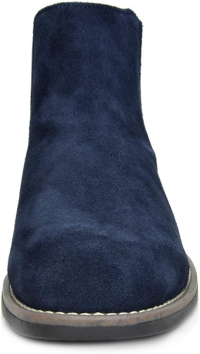 image:imageBruno Marc Mens Suede Leather Chelsea Ankle BootsNavy
