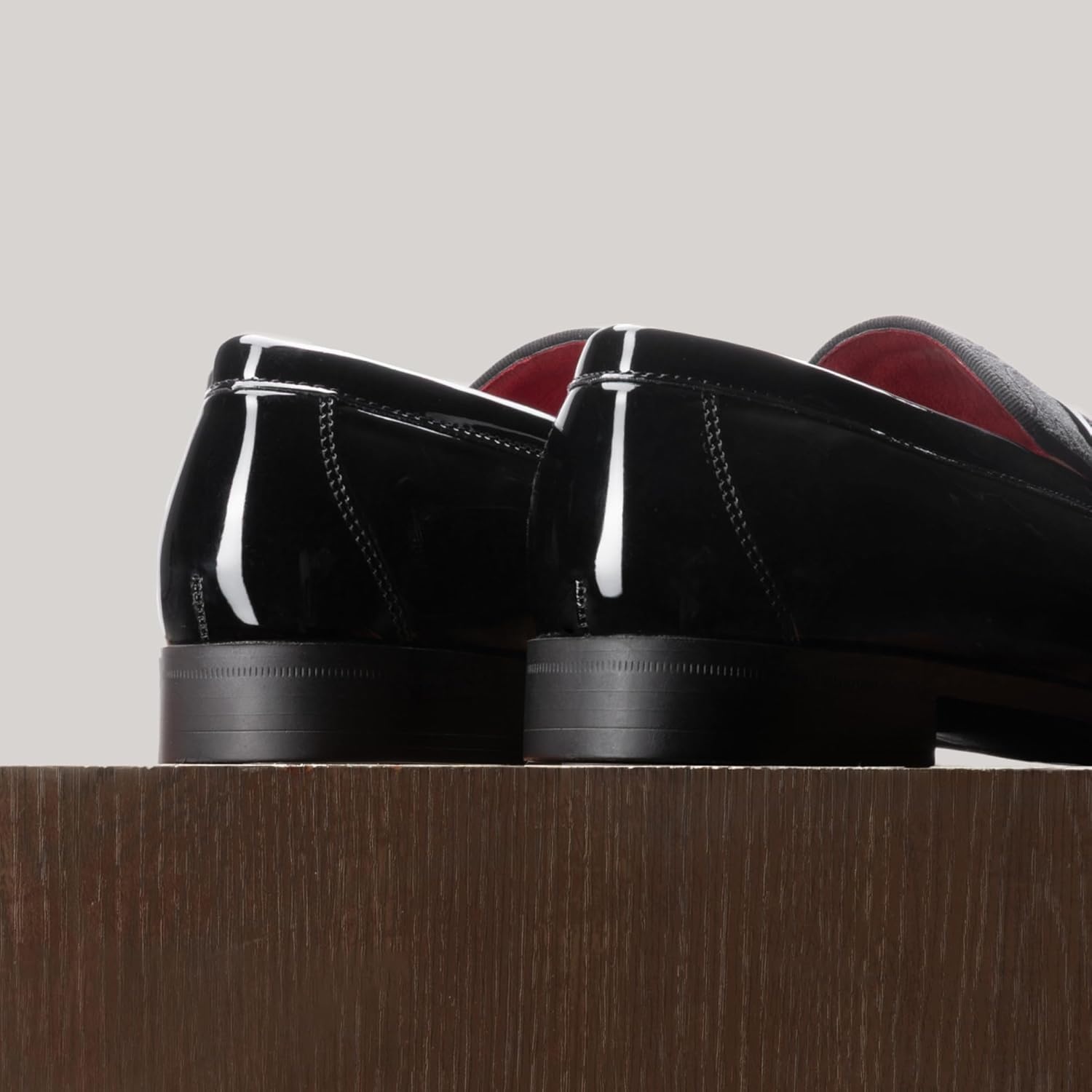 image:imageBruno Marc Mens Tuxedo Patent Loafers Classic Velvet Slipon Dress ShoesBlackvelvet