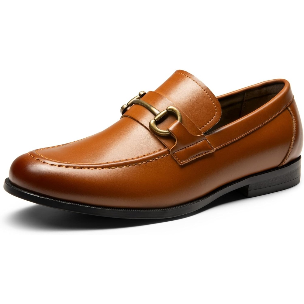 image:imageBruno Marc Mens Dress Loafers Slipon Formal ShoesBrown