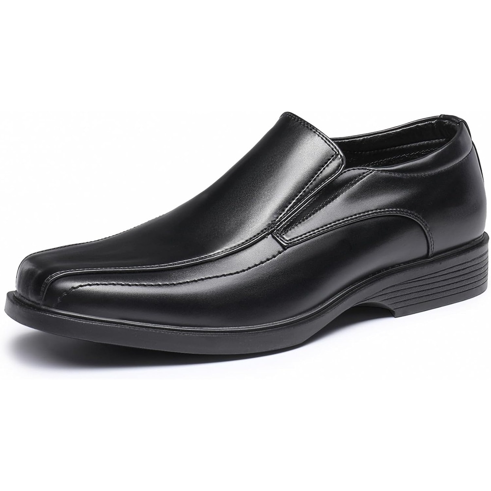 image:imageBruno Marc Mens Square Toe Dress Loafers Formal Shoes5black