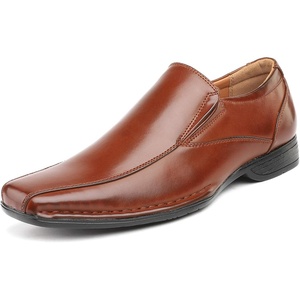 image:imageBruno Marc Mens Classic SquareToe Slipon LoafersBrown