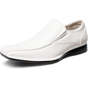 image:imageBruno Marc Mens Classic SquareToe Slipon LoafersWhite